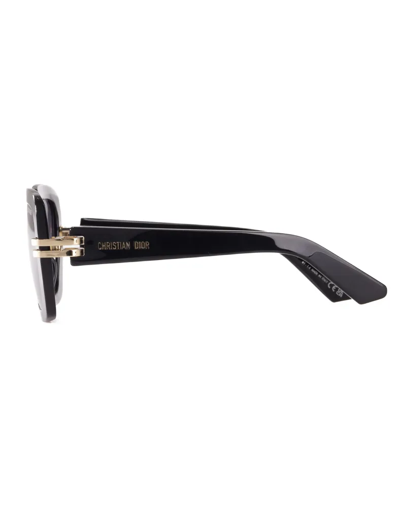 Dior CD40154I Square Oversized Sunglasses — Black Black