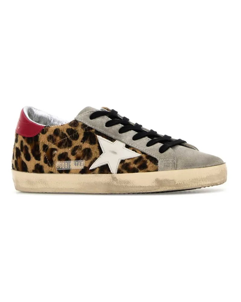 Golden Goose Leopardwhitered Sneaker Multicolor
