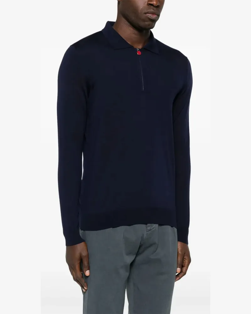 Kiton Women's Fine-Knit Polo Shirt Aw25 M 