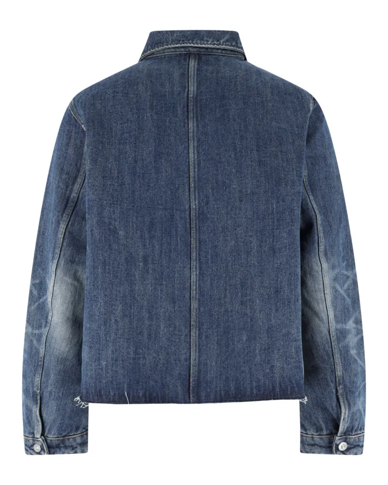Our Legacy Men's Jackets Blue Cotton Blue