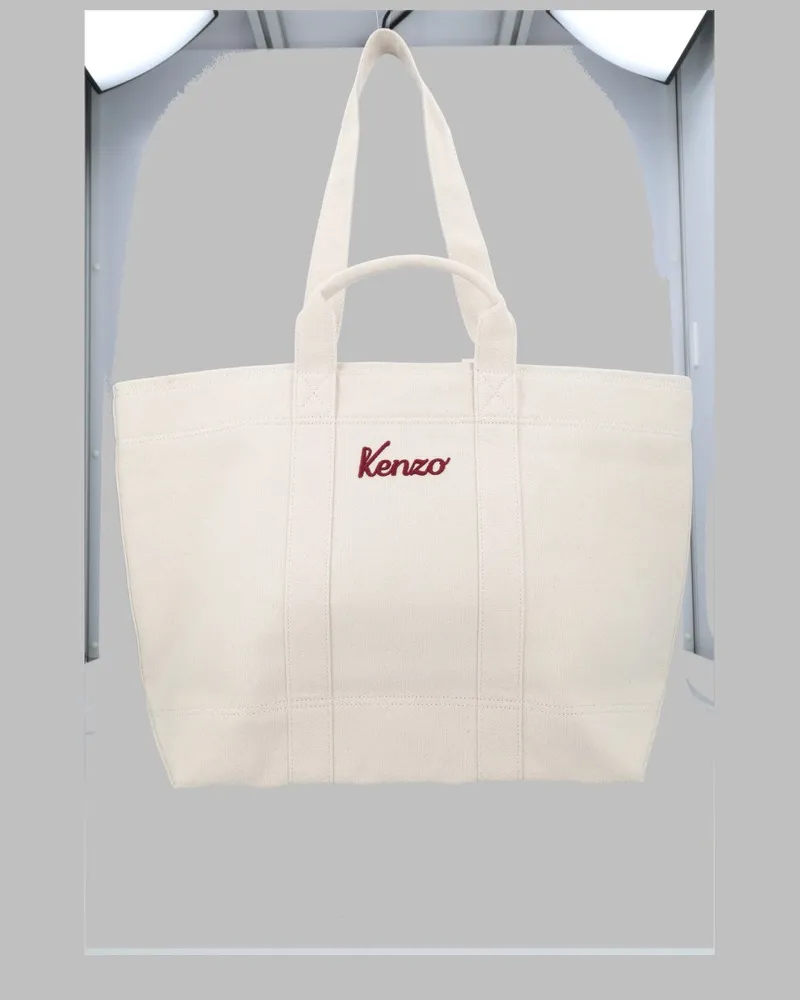 Kenzo Tote Bag — White White
