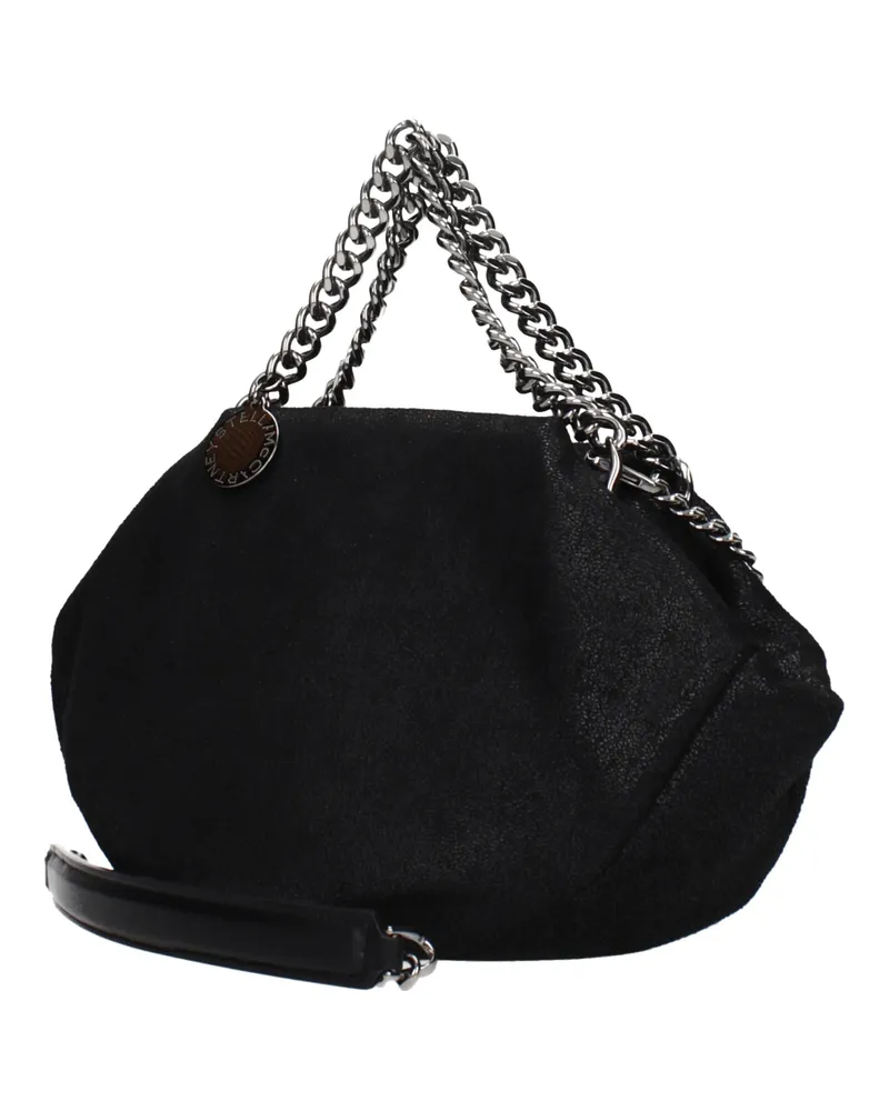 Stella McCartney Women's Eco Suede Top Handle Bag Black Black