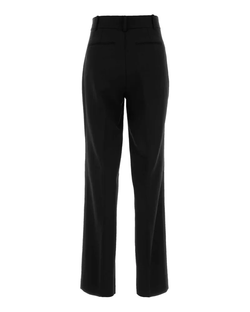Michael Kors Women's Black Polyester Blend Dress Pantaloni Black