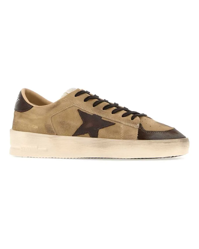 Golden Goose Beigebrownwhite Sneaker Beige