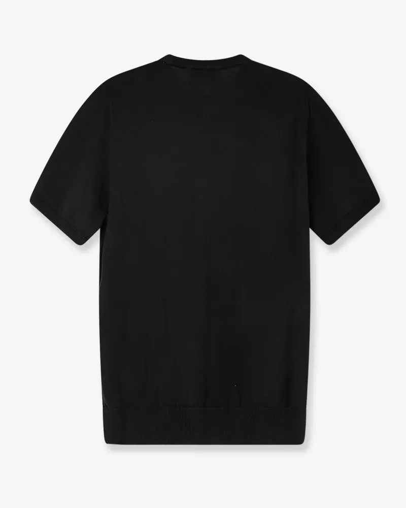 Alpha Studio Men's Cotton Sweater Black Black