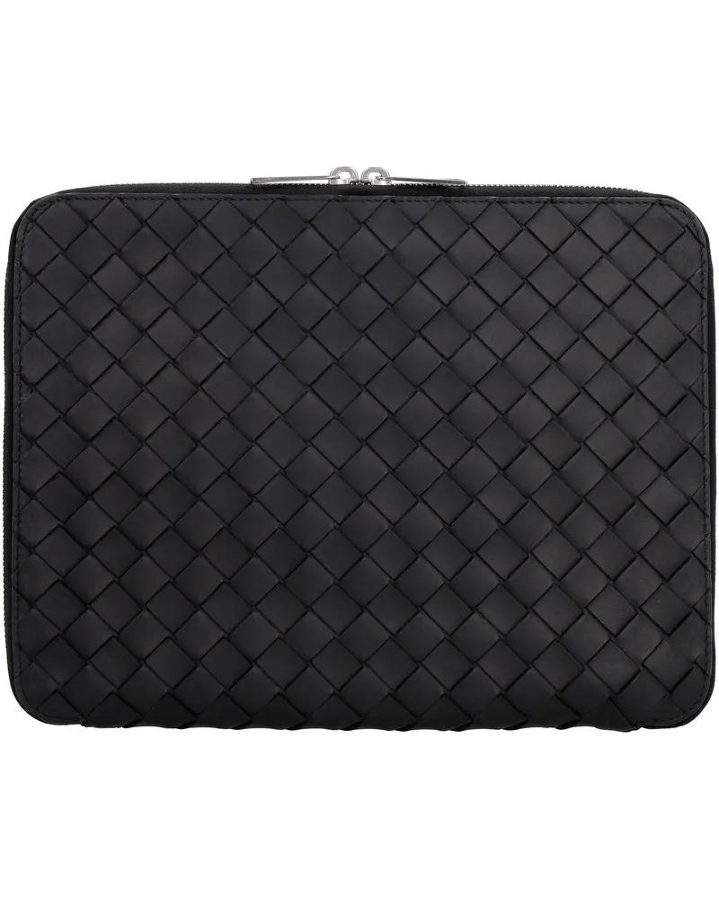 Bottega Veneta Card Case — Black Black