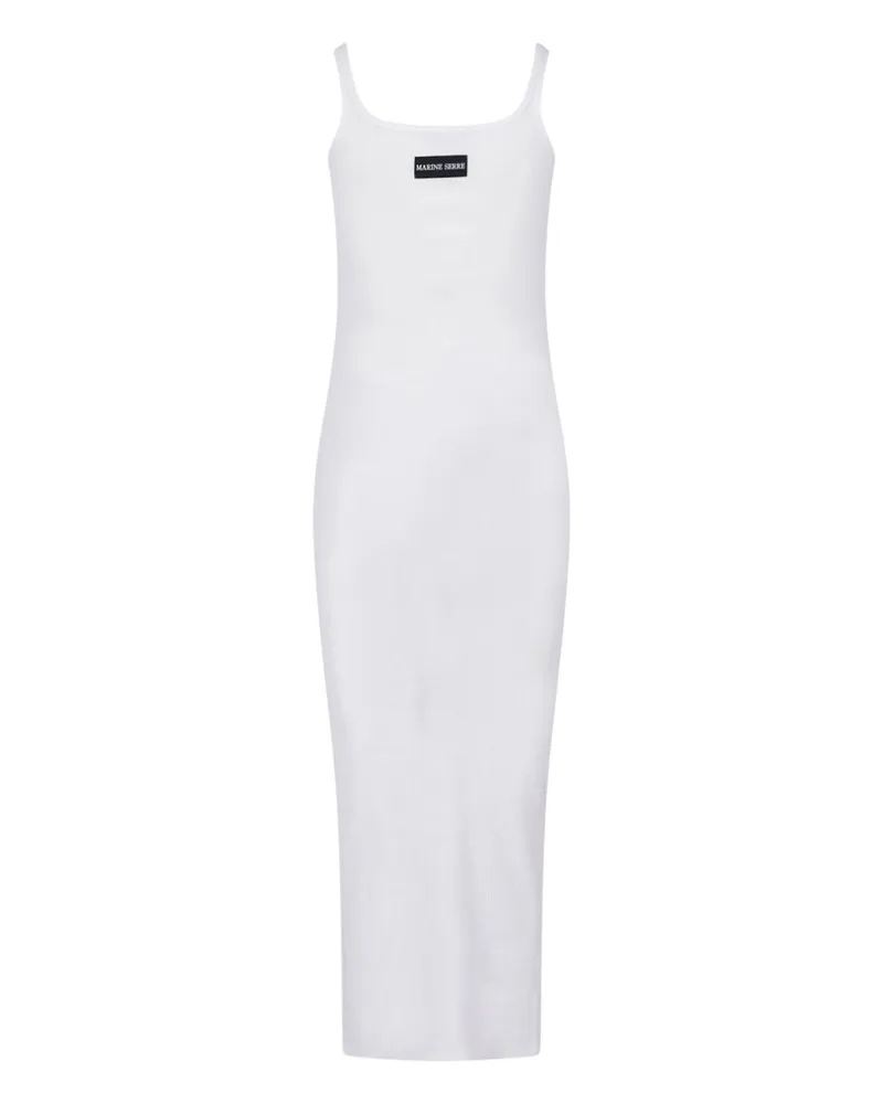 Marine Serre Women's Dresses White Cotton White