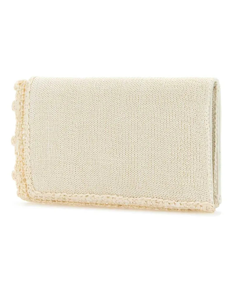 J.W.Anderson Women's Ivory Crochet Clutch Offwhite White