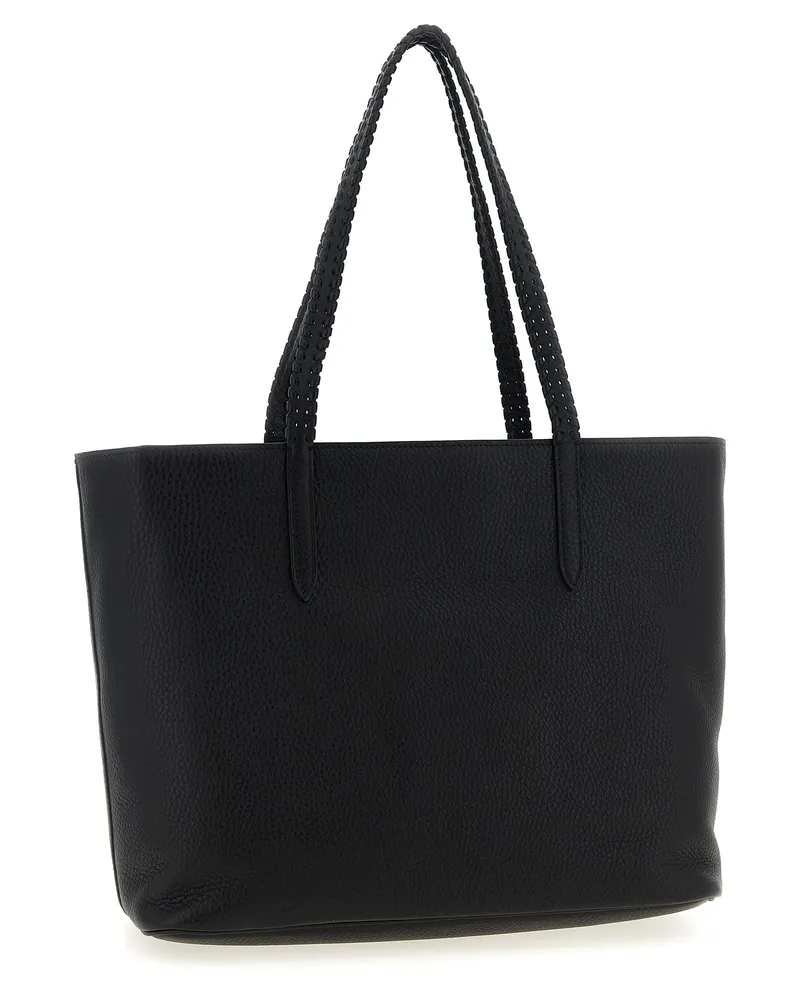 Valentino Garavani Women's Nellcôte Tote Black Calfskin Leather Black