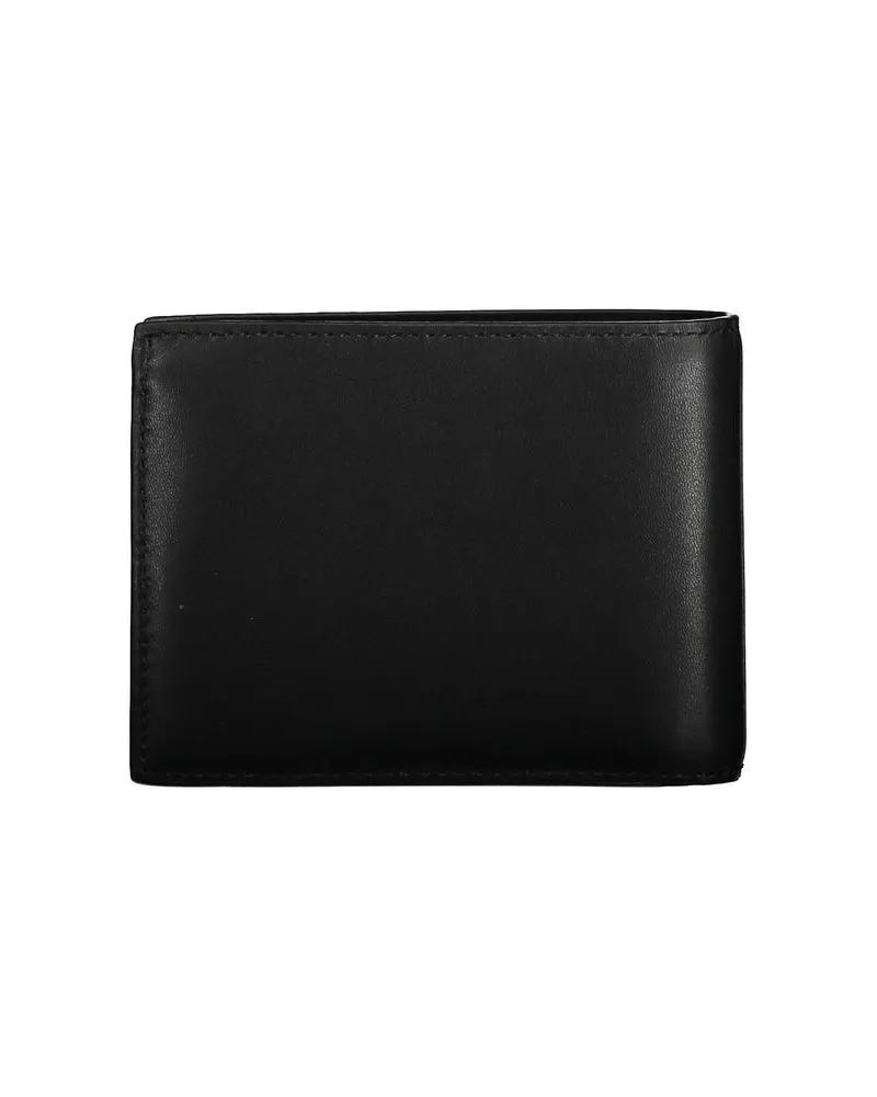 Calvin Klein Leather Wallet — Black Black