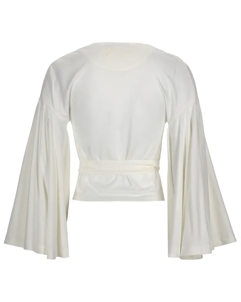 Jacquemus Le Cache Coeur Ventadou Blouse — White White