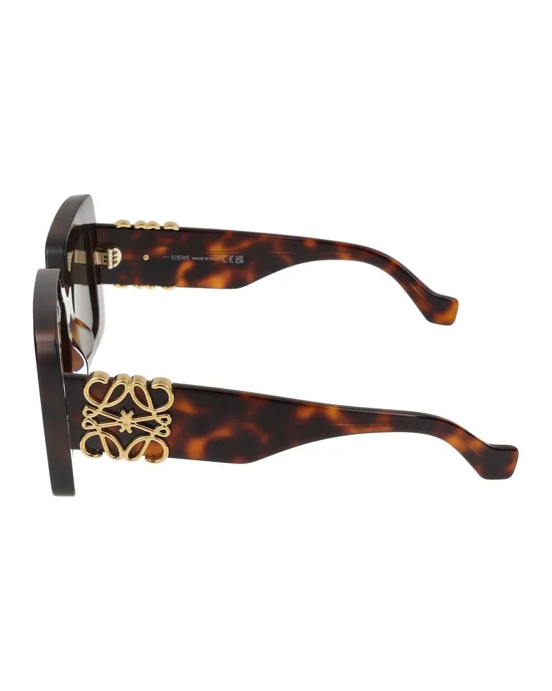 Loewe Unisex Sunglasses  Lw40176u 52e 21-145 Standard Tortoiseshell
