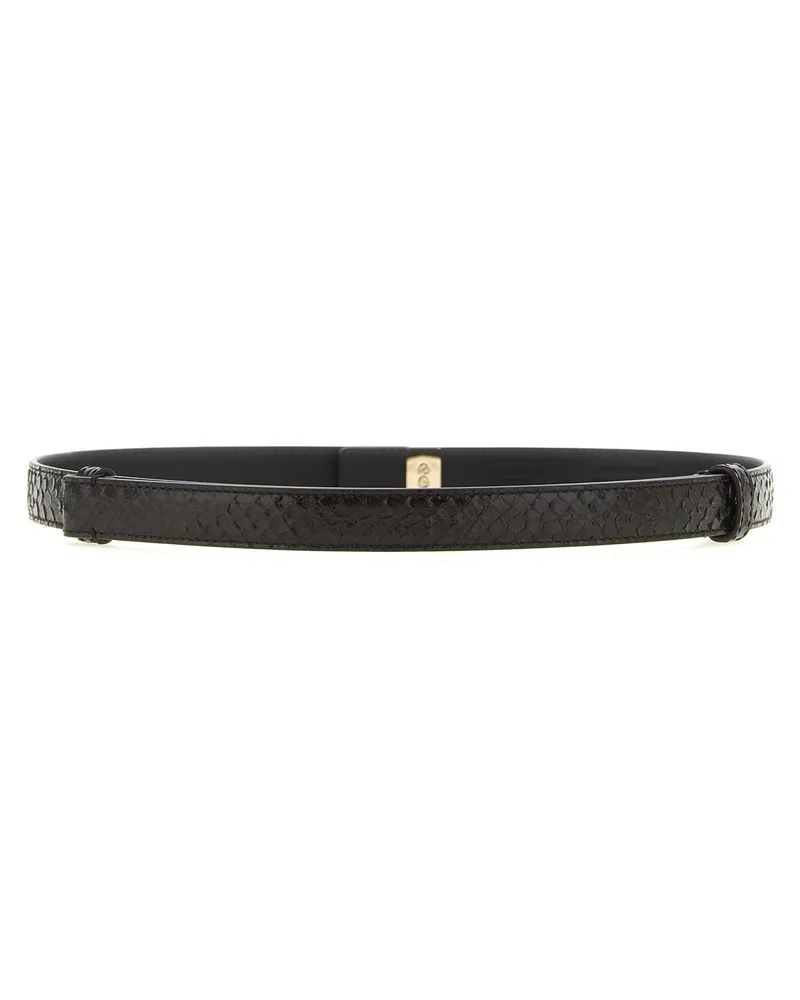 Tom Ford T Latch Belt — Brown Brown