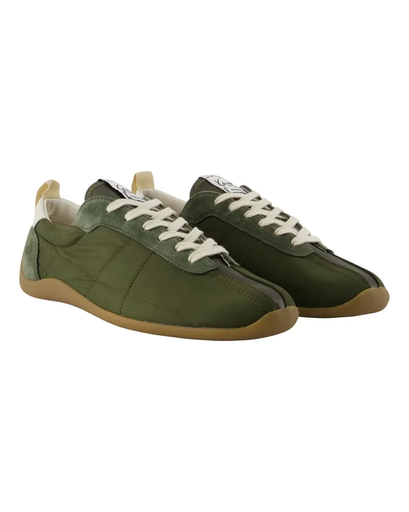 Kenzo Men's Striker Low Top Sneakers -  Synthetic Khaki Shoes Green