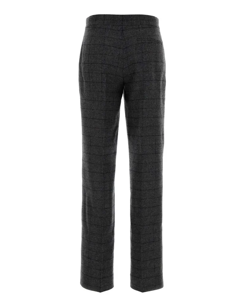 Moschino Virgin Wool Trousers — Gray Gray