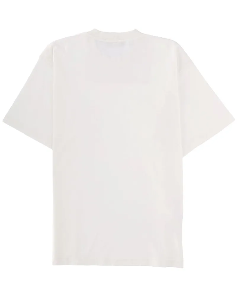 Stone Island Logo Patch T-Shirt — White White