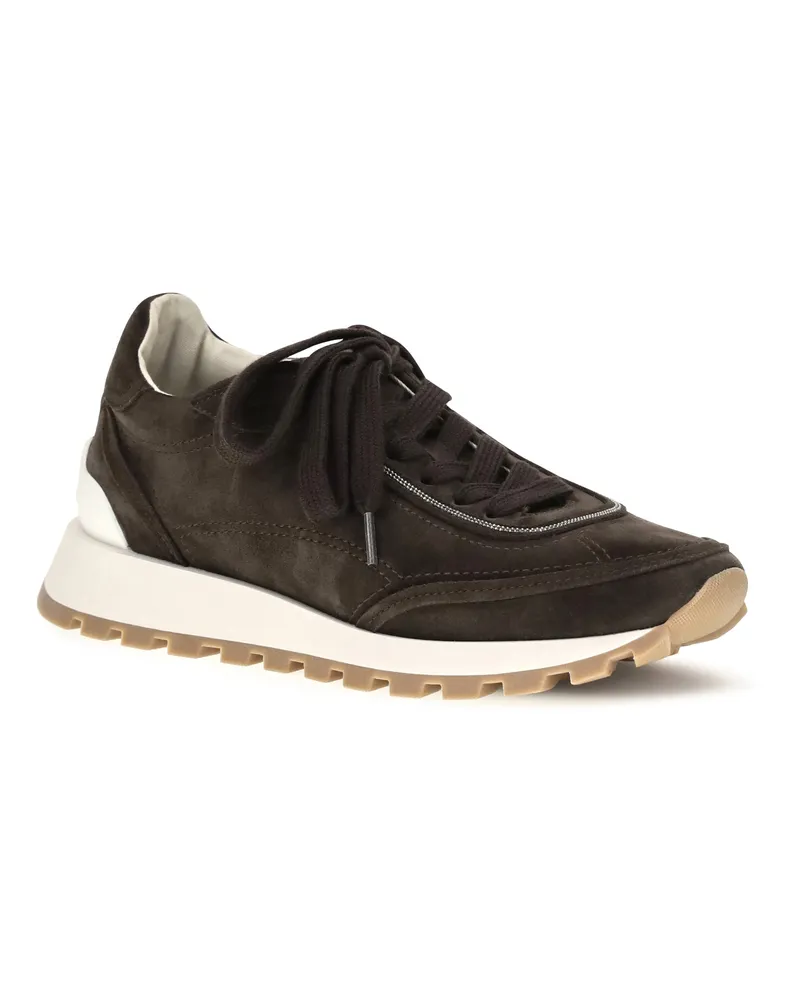 Brunello Cucinelli Women's Scarpe Sneakers Pepe Upper: Suede; Sole: Rubber Pepe