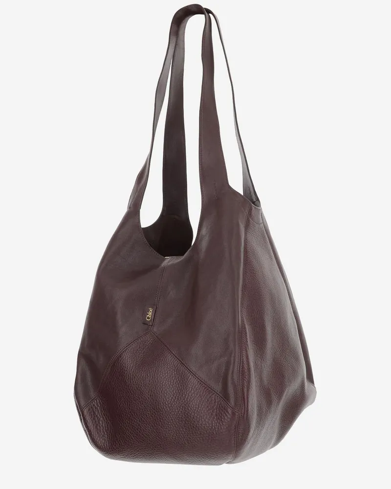 Chloé Women's Hobo Balloon Bag Brown Leather Shoulder Brown
