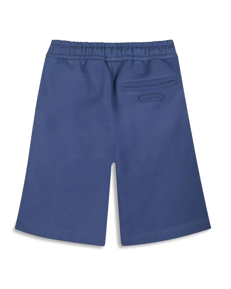 Lanvin Cotton Bermuda Shorts — Gray Gray