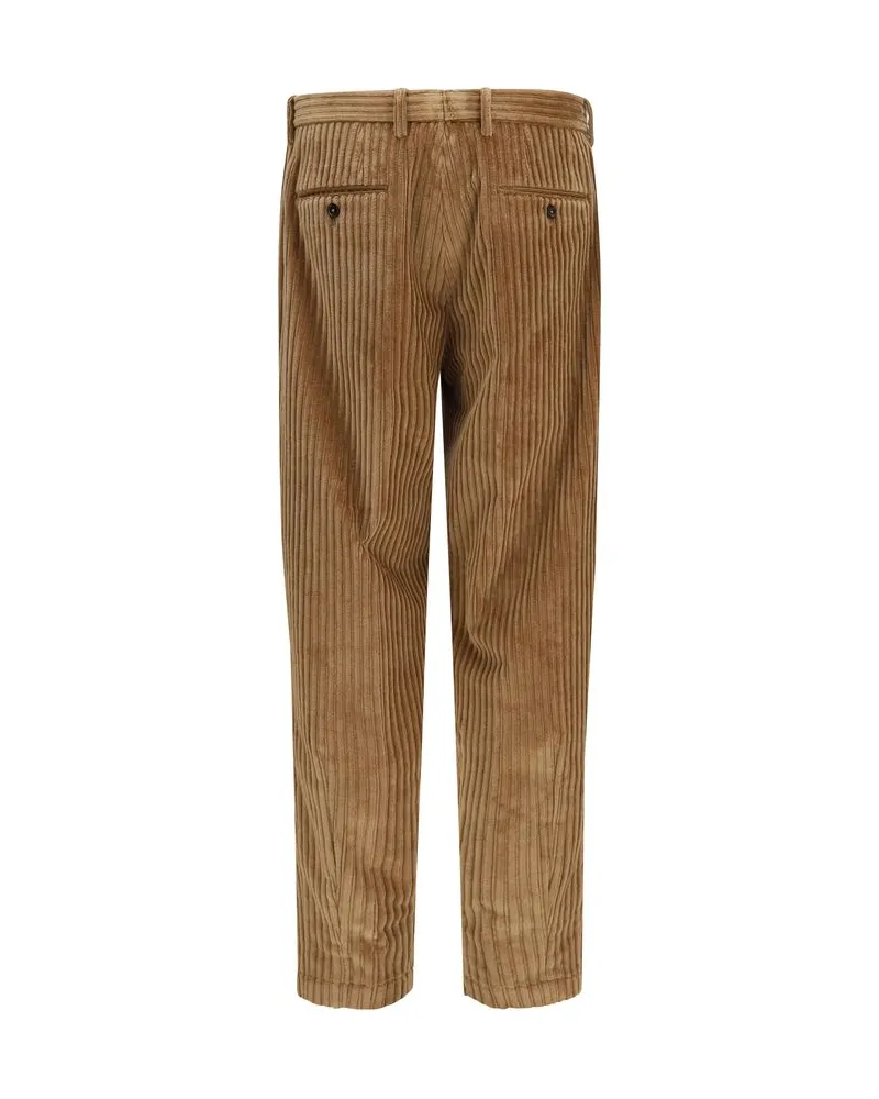 Dolce & Gabbana Corduroy Trousers — Brown 