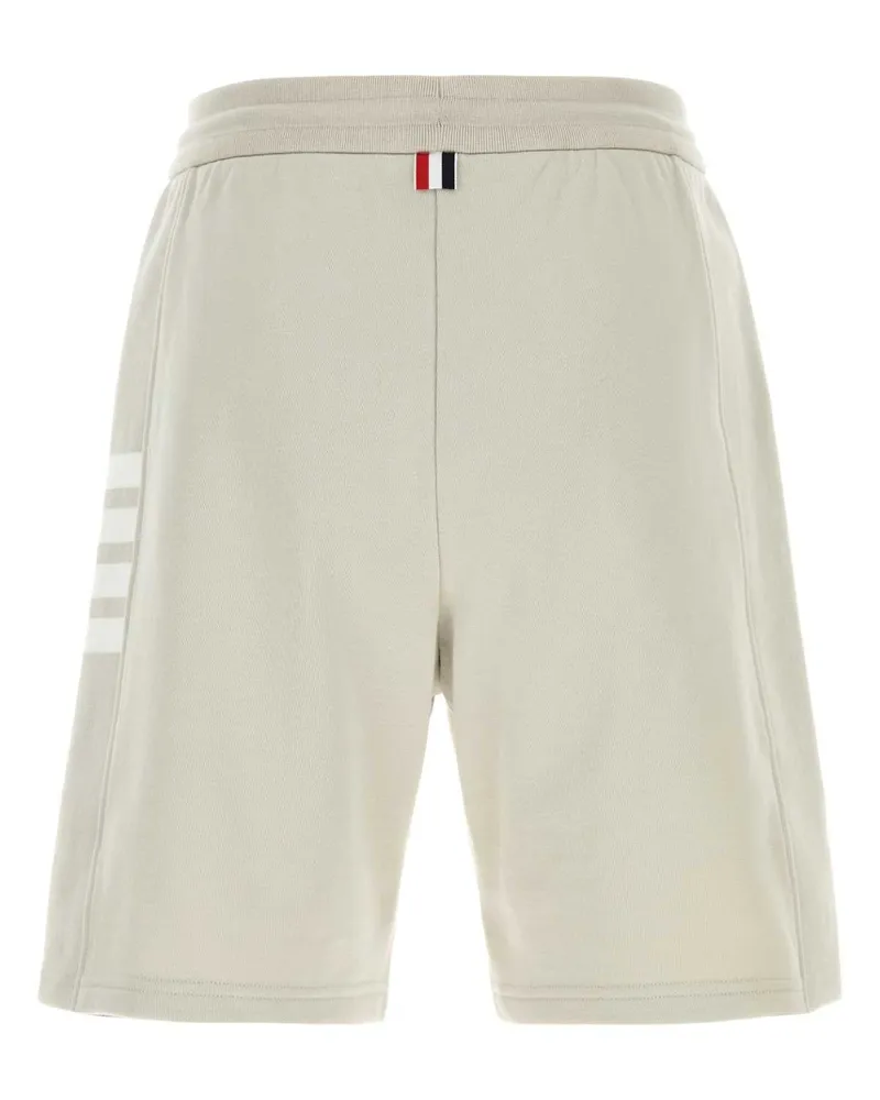 Thom Browne Men's Sand Cotton Bermuda Shorts Beige Beige