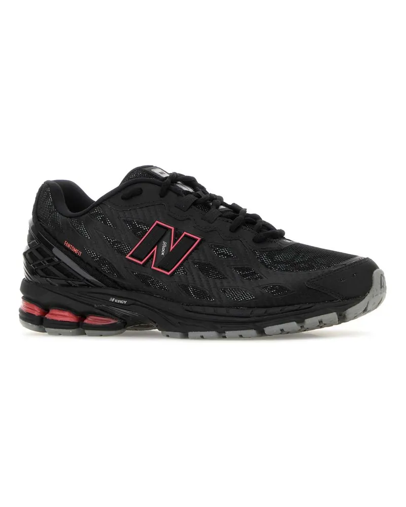 New Balance Men's Black Mesh Sneakers Black