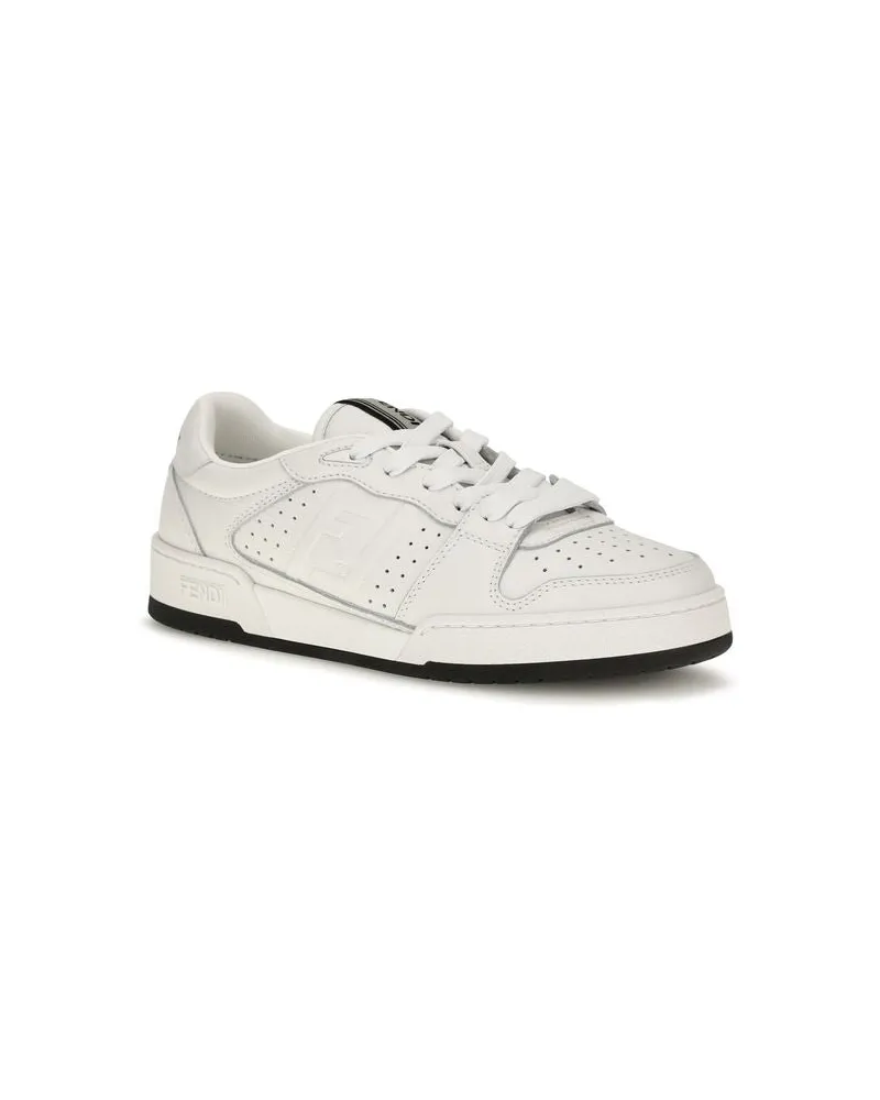 Fendi Match Sneaker — White White