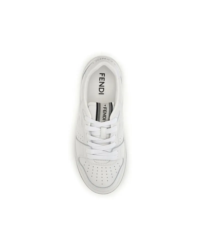 Fendi Match Sneaker — White White