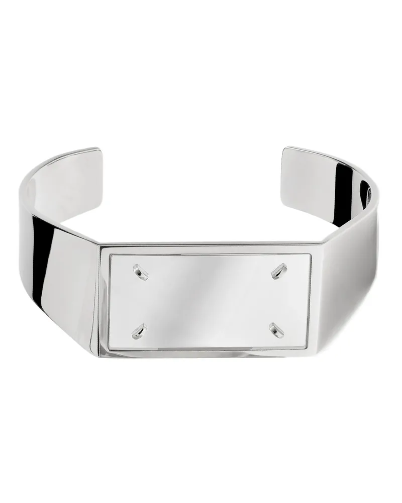 Maison Margiela Women's Silver Brass Bracelet Silver