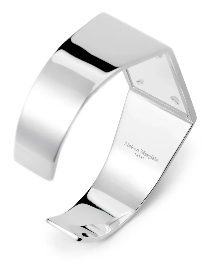 Maison Margiela Women's Silver Brass Bracelet Silver