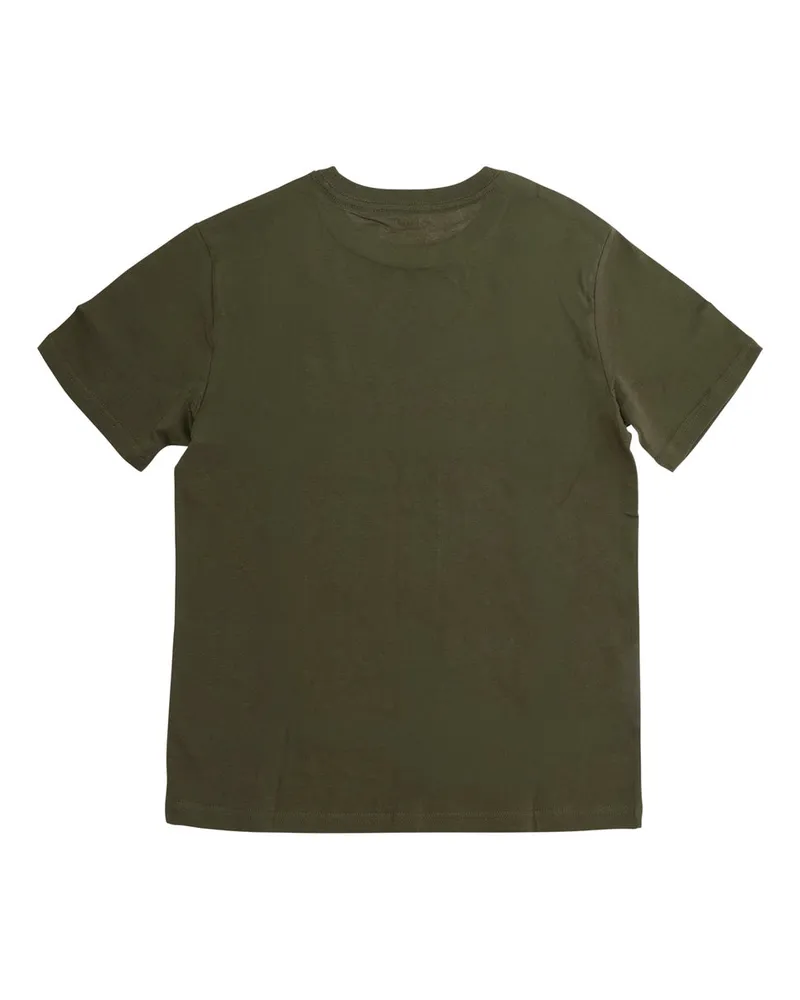 Ralph Lauren Embroidered Logo Cotton T-Shirt — Green Green