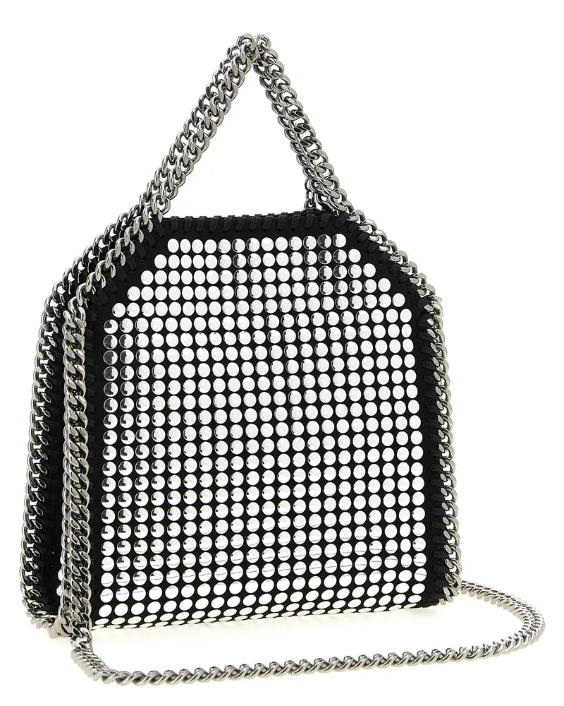 Stella McCartney Women's Falabella Top Handle Bag Black Polyamide Black