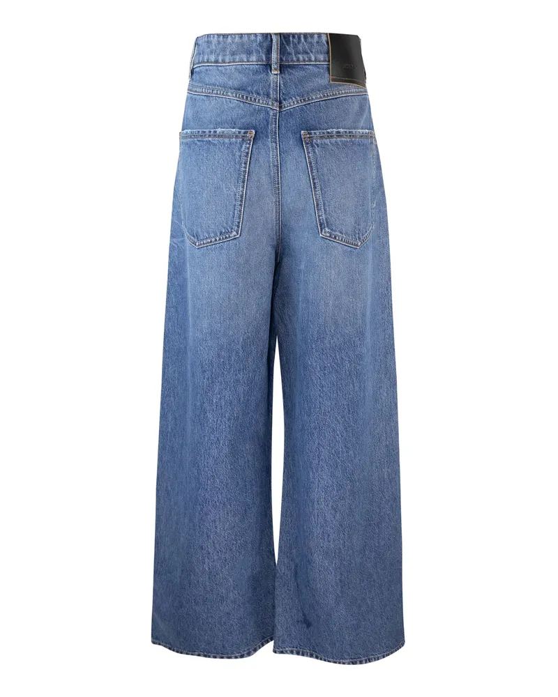 SPORTMAX Women's Jeans Angri Midnight Blue Cotton Blue