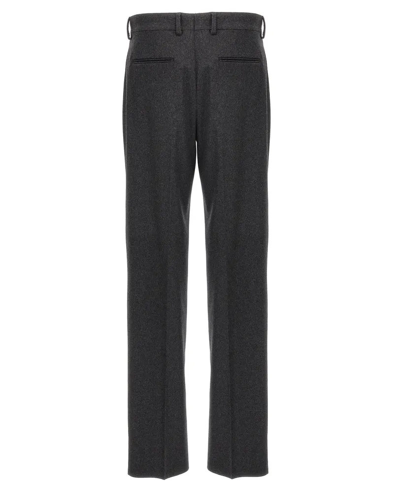 Fendi Cashmere Trousers — Charcoal Charcoal
