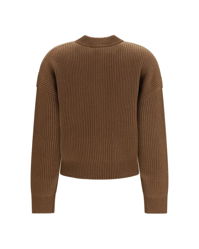 Max Mara Studio Cardigan — Brown 