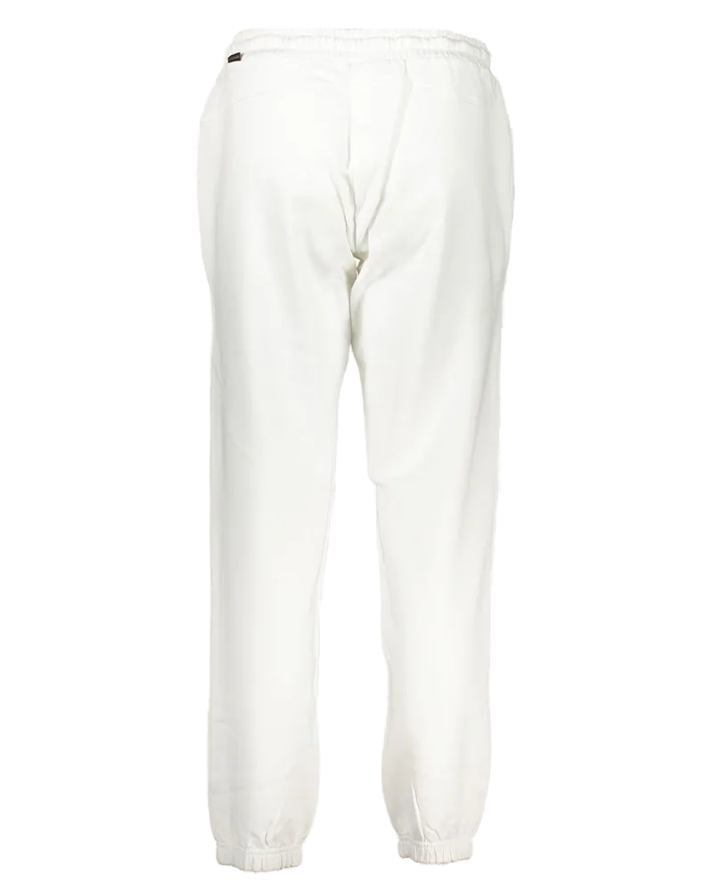 Napapijri Brushed Cotton Joggers — White White