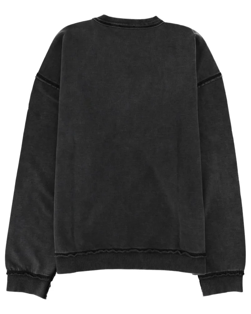 Diesel Cotton Sweatshirt — Gray Gray