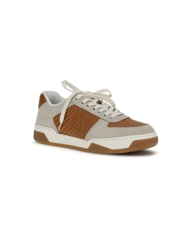 Valentino Garavani Men's Multicolor Calf Leather Bos Taurus Athletic Sneakers Multicolor