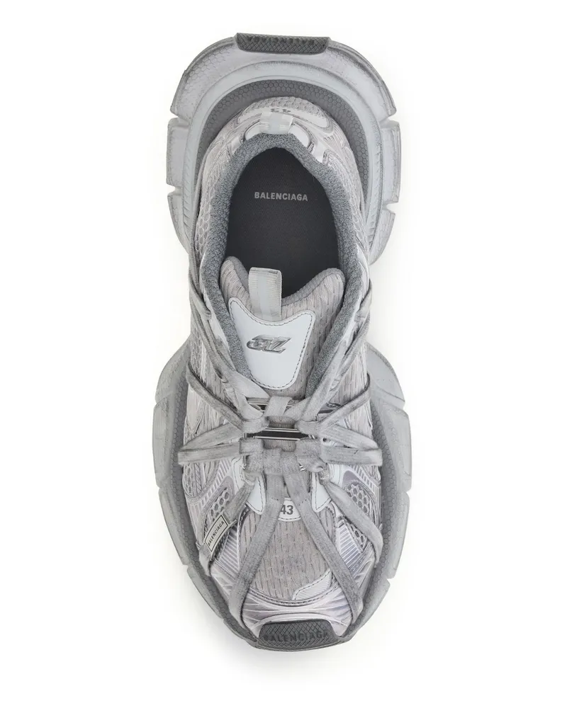 Balenciaga Men's Sneakers Extreme 3xl Grey Mix Upper Polyethylene Trainers Gray