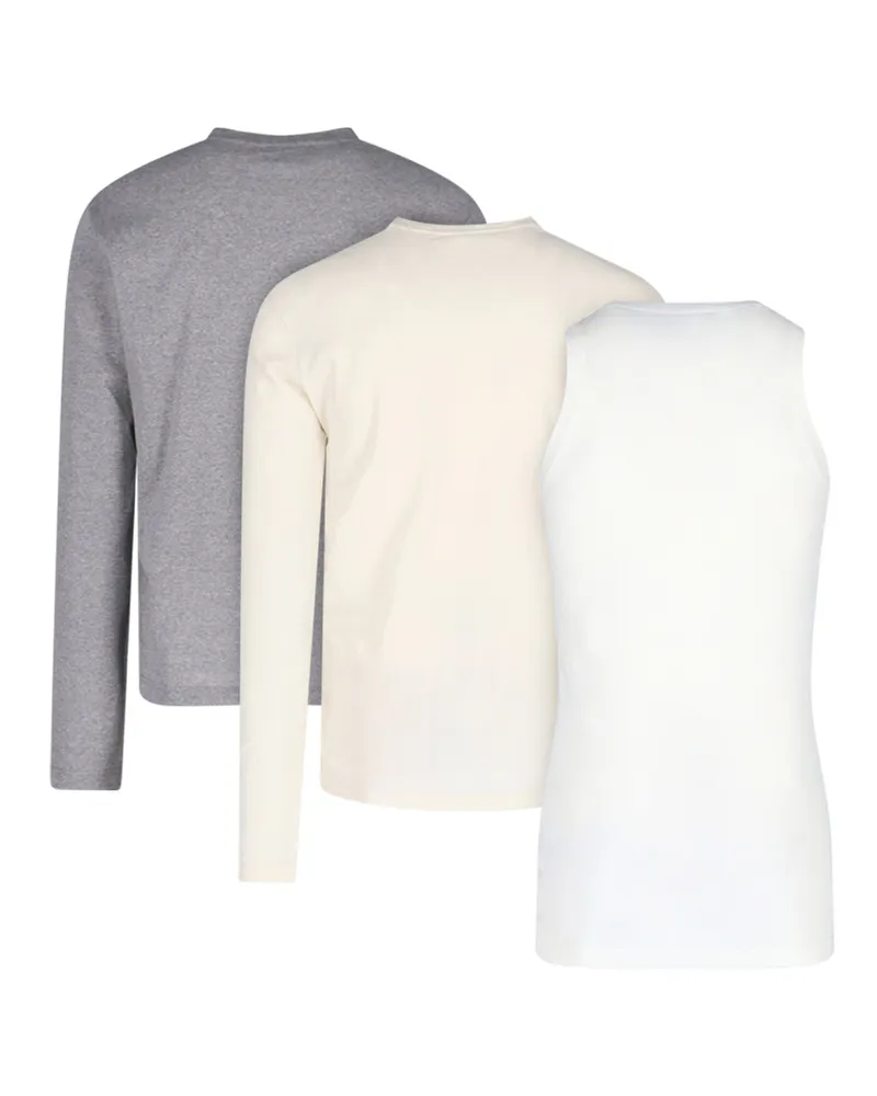 Jil Sander Men's T-Shirts And Polos Multicolour Cotton Multicolor