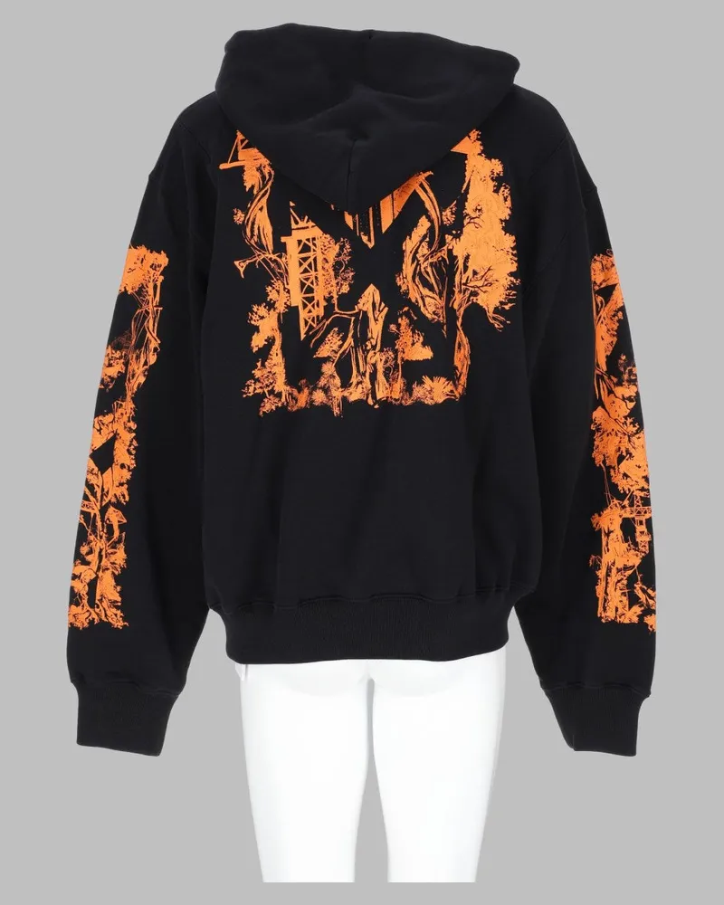 OFF-WHITE City Nature Sweatshirt — Black Black
