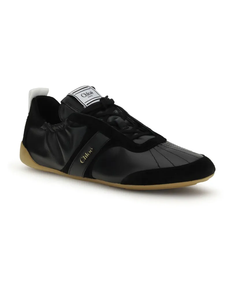 Chloé Kick Sneaker — Black 