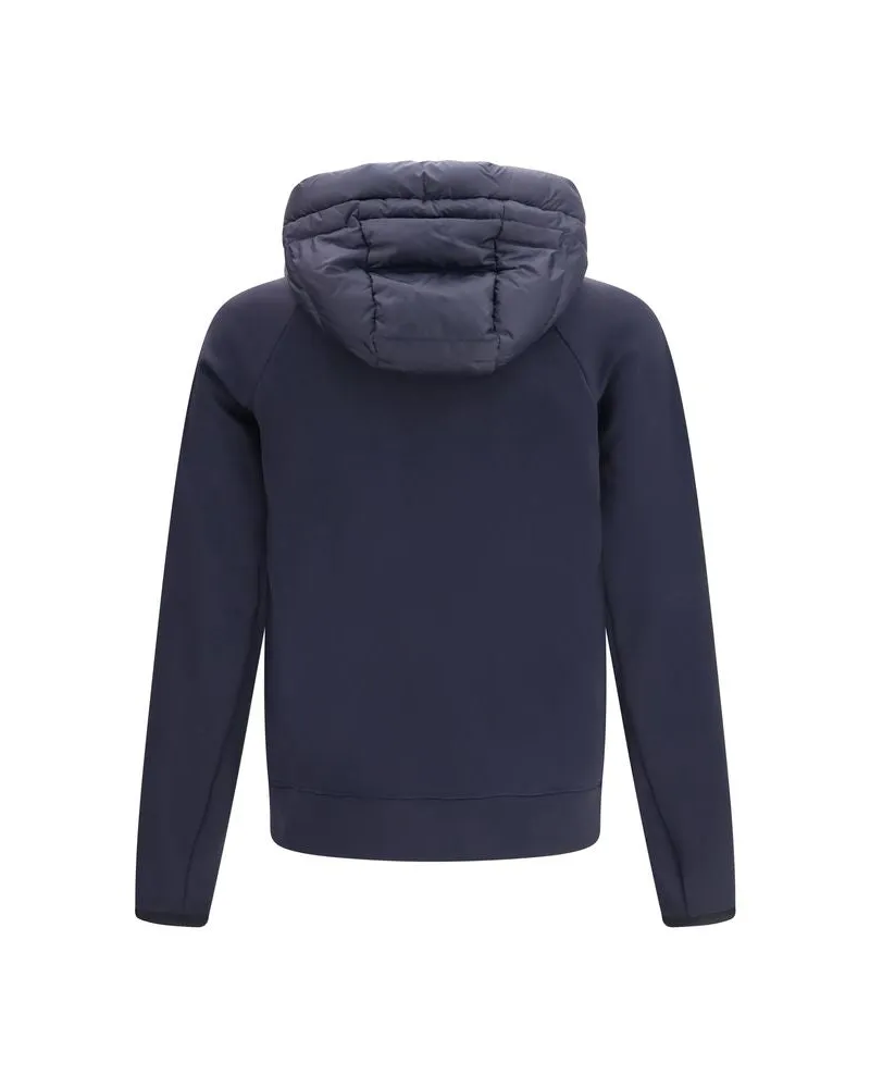 Moncler Polartec® Down Hybrid Down Jacket — Blue Blue