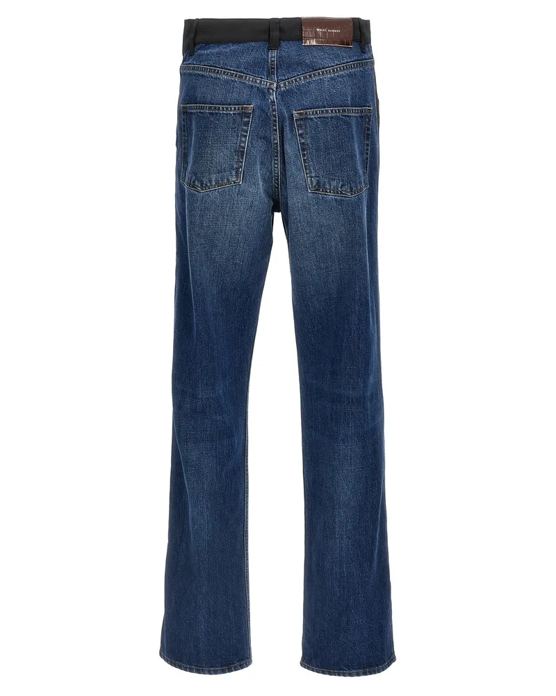 Wales Bonner Echo Jeans — Blue Blue