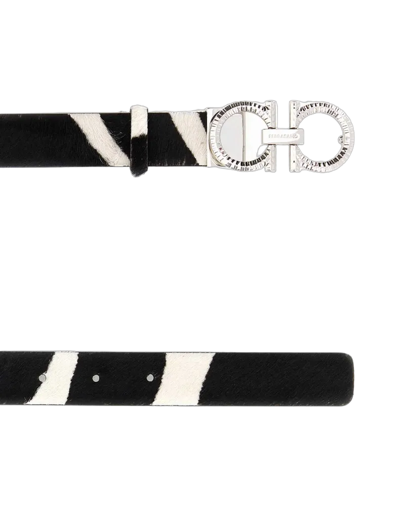 Ferragamo Bianconero Cinture Belt Multicolor