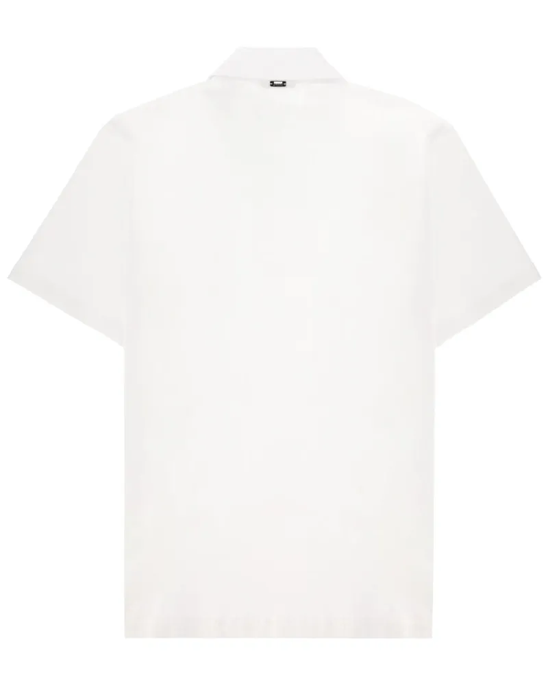 Herno Cotton Polo Shirt — White White