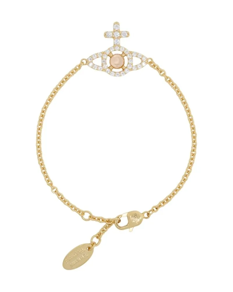 Vivienne Westwood Women's Olympia Cz Bracelet Metal Gold Jewelry-Watches Bracelets Gold