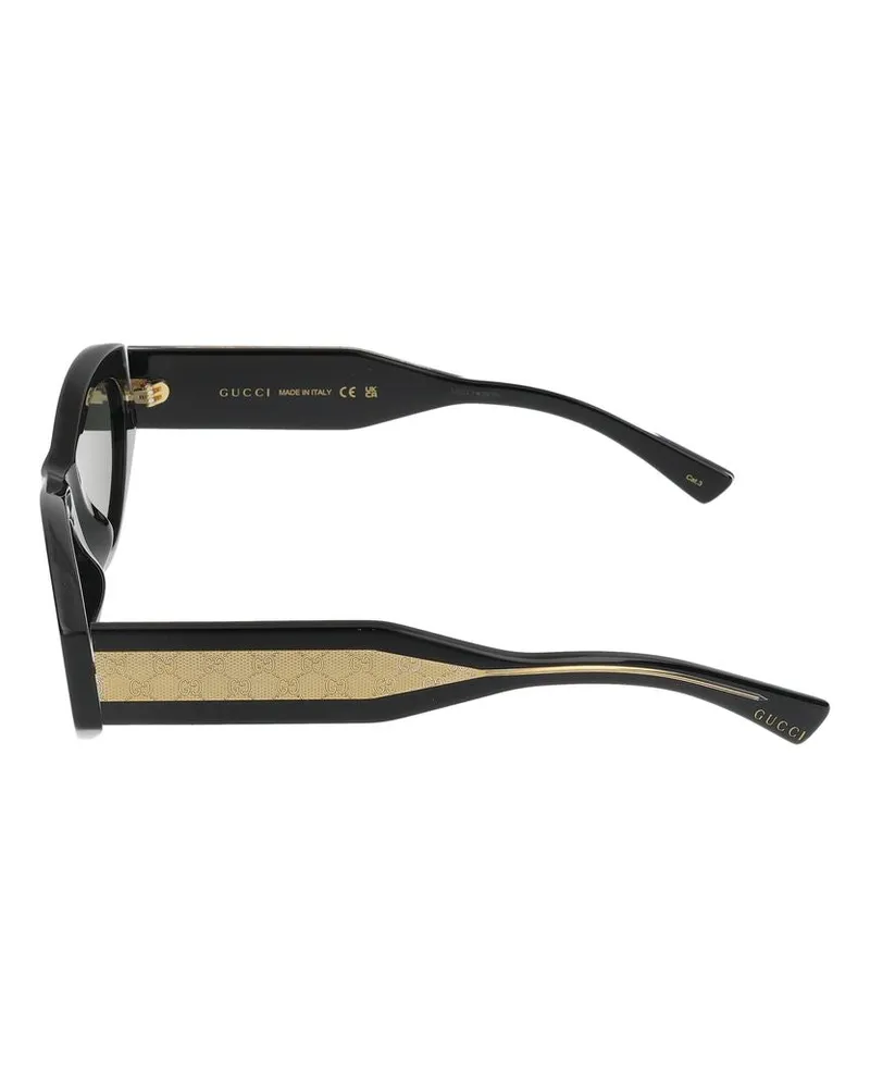 Gucci Women's Sunglasses  Gg2065s 001 Black Grey 23-140 Acetate Black