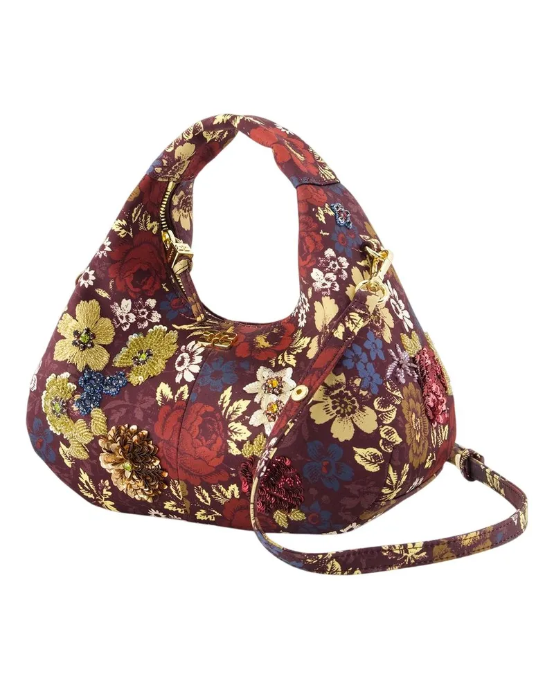 Ganni Synthetic Hobo Bag — Brown Brown