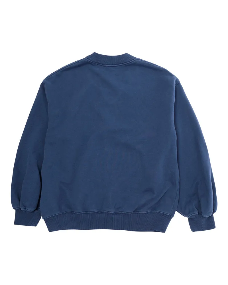 Chloé Girls' Crewneck Sweatshirt Blue Cotton Hoods & Sweatshirts Blue
